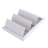 1 PC Plastic Air Vent Grille Cover 3 Flaps Wall Duct Ventilation Grill With Net New 20*20cm