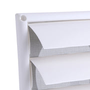 1 PC Plastic Air Vent Grille Cover 3 Flaps Wall Duct Ventilation Grill With Net New 20*20cm