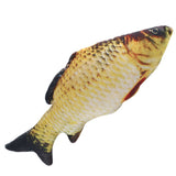 Creative 3D Carp Fish Shape Simulation Cushion Throw Pillow Children Gift Sofa Home Decor 40cm