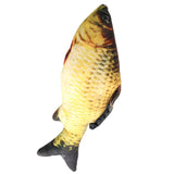 Creative 3D Carp Fish Shape Simulation Cushion Throw Pillow Children Gift Sofa Home Decor 40cm