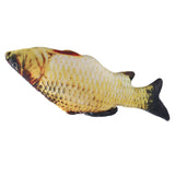 Creative 3D Carp Fish Shape Simulation Cushion Throw Pillow Children Gift Sofa Home Decor 40cm
