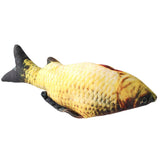 Creative 3D Carp Fish Shape Simulation Cushion Throw Pillow Children Gift Sofa Home Decor 40cm