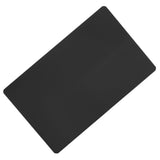 50Pcs Impressive Blanks Laser Mark Engraved Metal Business Visiting Name Cards (Black)