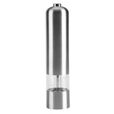 Stainless Steel Electric Kitchen Pepper Grinder Cordless Battery Powered Adjustable Salt Mill In Australia - Darrahopens