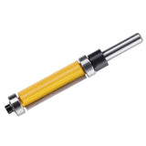 Flush Trim Router Bit with Top and Bottom Bearing 1‑1/2inch H * 1/4inch Shank Woodworking Tool