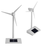 Mini Solar Energy Wind Mill Toy Kids Children Science Teaching Tool Home Decoration