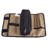 36 * 25cm Durable Waterproof Canvas Electrician Roll Up Hardware Tools Storage Bag