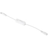 5Pcs LED Strip Light Wire Switch with Female and Male DC 12V Power Connector Plug White In Australia - Darrahopens
