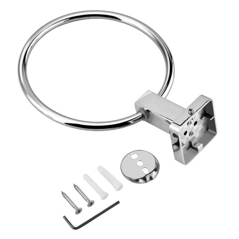Stainless Steel Towel Ring Holder Bathroom Accessories Wall Mounted In Australia - Darrahopens