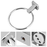 Stainless Steel Towel Ring Holder Bathroom Accessories Wall Mounted In Australia - Darrahopens