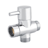 3-Way T Shape Diverter Shut Off Valve Shower Toilet Bidet Sprayer Water Adapter Chrome Color In Australia - Darrahopens
