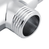 3-Way T Shape Diverter Shut Off Valve Shower Toilet Bidet Sprayer Water Adapter Chrome Color
