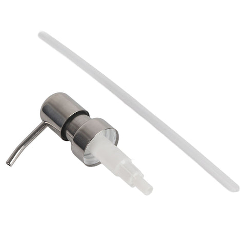 1Pc 304 Stainless Steel Liquid Soap Shampoo Silvery white Pump Kitchen Bathroom Use (for 2.5cm) In Australia - Darrahopens