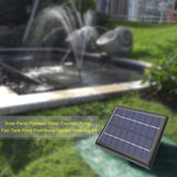 Solar Panel Powered Water Fountain Pump Fish Tank Pond Pool Home Garden Watering Kit In Australia - Darrahopens