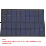 Solar Panel Powered Water Fountain Pump Fish Tank Pond Pool Home Garden Watering Kit