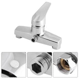 Zinc Alloy Bathroom Bathtub Single Handle Faucet Wall Mounted Bath Shower Valve Mixer Tap