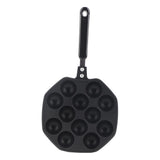 12 Cavities Aluminum NOn stick Takoyaki Grill Pan Plate Octopus Ball Pancake Maker Baking Mold
