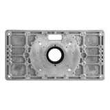 235*120*8mm Aluminum Router Table Insert Plate with 4 Rings and Screws for Woodworking Benches