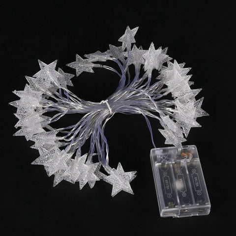 Battery Operated Led String Lights Ejoyous 6m 19ft 40 star Shape LED Lights Fairy Decorative Li In Australia - Darrahopens