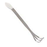 24CM Stainless Steel 3 Tines Plants Pot Rake Gardening Cultivator Soil Farming Tools In Australia - Darrahopens
