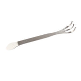 24CM Stainless Steel 3 Tines Plants Pot Rake Gardening Cultivator Soil Farming Tools In Australia - Darrahopens