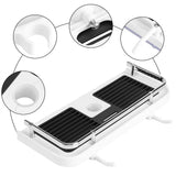 ABS Shower Rod Storage Shelf Organizer Tray Holder Practical Bathroom Accessory In Australia - Darrahopens