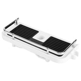 ABS Shower Rod Storage Shelf Organizer Tray Holder Practical Bathroom Accessory In Australia - Darrahopens