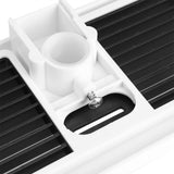 ABS Shower Rod Storage Shelf Organizer Tray Holder Practical Bathroom Accessory In Australia - Darrahopens