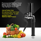 Commercial Kitchen Hotel Rinse Spray Head Faucet Tap Sprayer High Pressure Flexible Hose