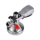 G Type Keg Stainless Steel Coupler Draft Beer Dispenser Brew w Air Valve Home