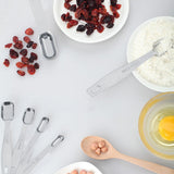Measuring Cups and Measuring Spoons Set Ejoyous 304 Stainless Steel 13 Pieces Kitchen Measuring