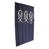 Fish Printed Doorway Room Door Curtains Divider Blind Living Room Kitchen Decor
