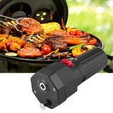 Electric Grill BBQ Barbecue Roast Motor 1.5V Battery Operated Black Color