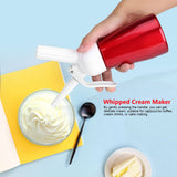 250mL Portable Red Aluminum Whipped Dessert Cream Butter Dispenser Whipper Foam Maker In Australia - Darrahopens