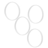 10cm White Rubber Sealing O Ring Gasket for Ninja Juicer Blender Replacement Seals