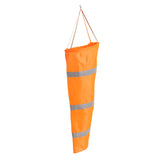 Noctilucent Airport Aviation Waterproof Windsock Reflective Strips Wind Measurement Bag S 100cm