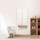 9 pcs DIY Squares Mirror Wall Stickers 15cm Selfadhesive Tiles 3 D Mirror Decor for DIY Acryli In Australia - Darrahopens