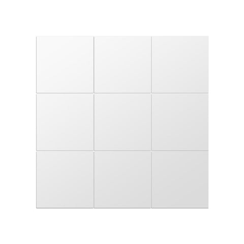 16pcs DIY Squares Mirror Wall Stickers 15cm Selfadhesive Tiles 3 D Mirror Decor for DIY Acryli In Australia - Darrahopens