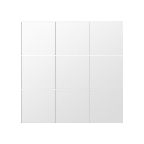 25pcs DIY Square Mirror Wall Stickers 15cm Self adhesive Tiles 3D Mirror Decor for DIY Acryli