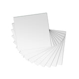 25pcs DIY Square Mirror Wall Stickers 15cm Self adhesive Tiles 3D Mirror Decor for DIY Acryli