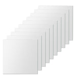 25pcs DIY Square Mirror Wall Stickers 15cm Self adhesive Tiles 3D Mirror Decor for DIY Acryli