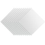 25pcs DIY Square Mirror Wall Stickers 15cm Self adhesive Tiles 3D Mirror Decor for DIY Acryli