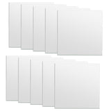 25pcs DIY Square Mirror Wall Stickers 15cm Self adhesive Tiles 3D Mirror Decor for DIY Acryli