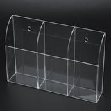 Acrylic Air Conditioner Remote Control Holder Case Storage Box Wall Mount 3 Case In Australia - Darrahopens