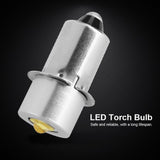 P13.5S 3W LED Flashlight Replacement Bulb Torch Lamp Emergency Work Light (White 3V)