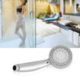 LED Shower Head 3 Color Changing Water Glow Light Temperature Sensor Bathroom