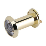 Home Security Optical Glass Wide Angle Door Viewer Door Scope Viewer (Gold)