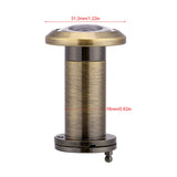 200 Degree Wide Viewing Angle Door Viewer with Heavy Duty Privacy Cover Green Bronze