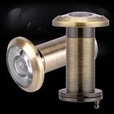 200 Degree Wide Viewing Angle Door Viewer with Heavy Duty Privacy Cover Green Bronze