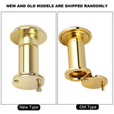 200 Degree Wide Viewing Angle Door Viewer with Heavy Duty Privacy Cover Gold